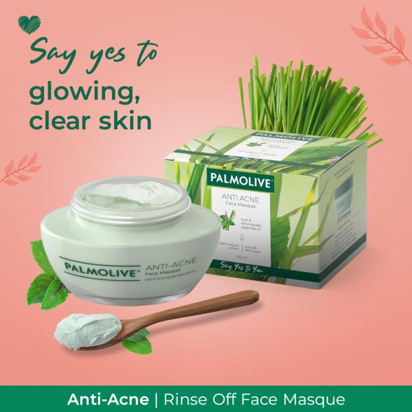 Palmolive Anti Acne Tulsi & Lemongrass Face Masque 100 ml JioMart