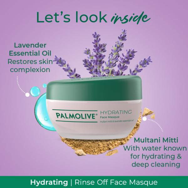 Palmolive Hydrating Multani Mitti & Lavender Face Masque 100 ml JioMart
