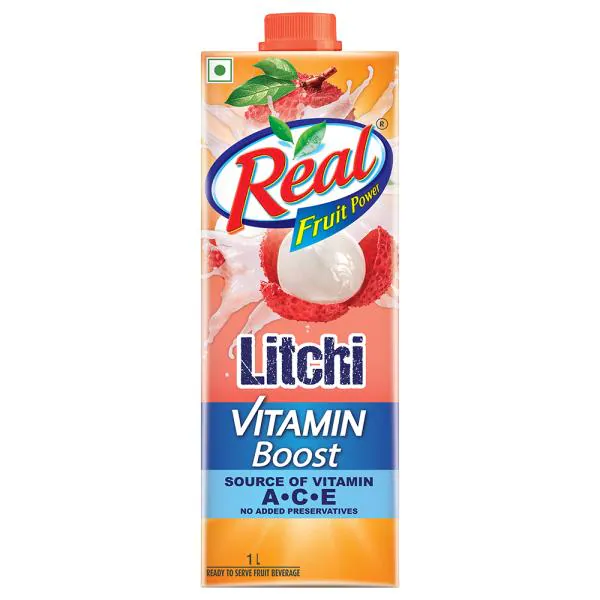 Real Fruit Power Vitamin Boost Litchi Juice 1 L JioMart