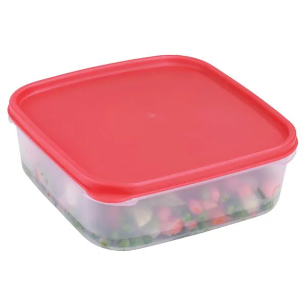 Joyo Freshware Red Square Plastic Container 1500 ml JioMart