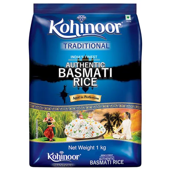 Kohinoor Traditional Authentic Basmati Rice 1 kg JioMart