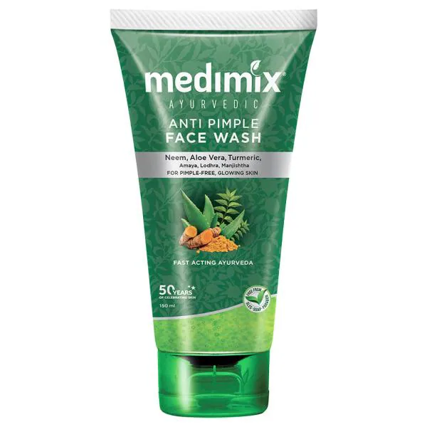 Medimix Neem, Aloe Vera and Turmeric Anti Pimple Face Wash 150 ml JioMart