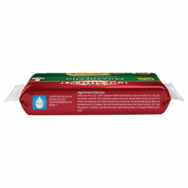 President Mozzarella Cheese Slices 204 g (Pack) JioMart