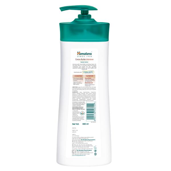 Himalaya Cocoa Butter Intensive Body Lotion for Dry Skin 400 ml JioMart