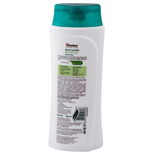 Himalaya Aloe & Cucumber Refreshing Body Lotion 400 ml JioMart