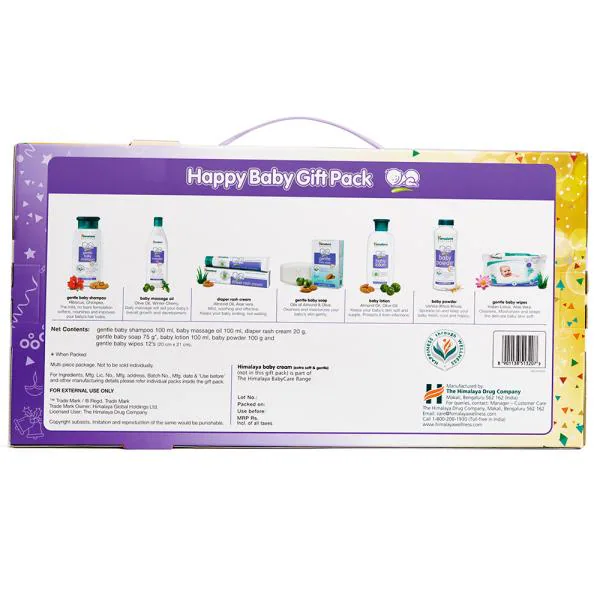 Himalaya Happy Baby Care Gift Pack 7 pcs JioMart