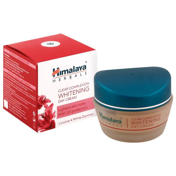 Himalaya Herbals Clear Complexion Whitening Day Cream with UV Protection 50  g - JioMart