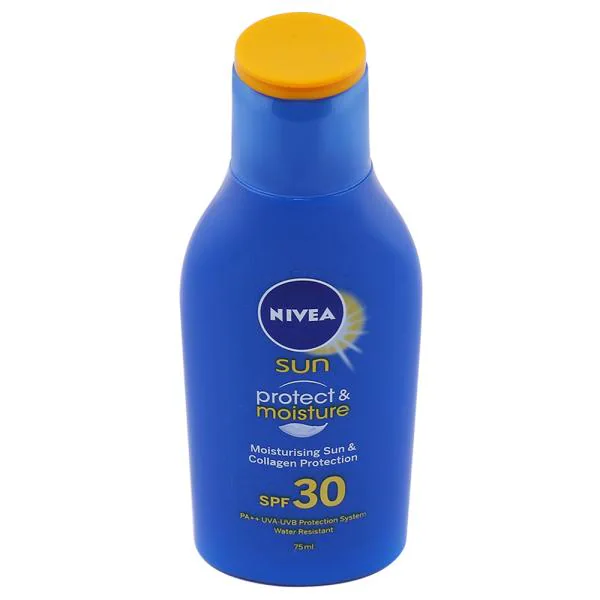 Onbevredigend verdrievoudigen mixer Nivea Sun Protect & Moisture SPF 30 PA++ Collagen Protection 75 ml - JioMart