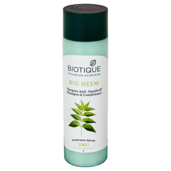 Biotique Bio Neem Margosa Anti Dandruff Shampoo & Conditioner 190 ml -  JioMart