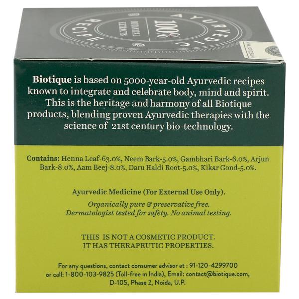 Biotique Bio Henna Fresh Powder Hair Color for Greying Hair 90 g JioMart