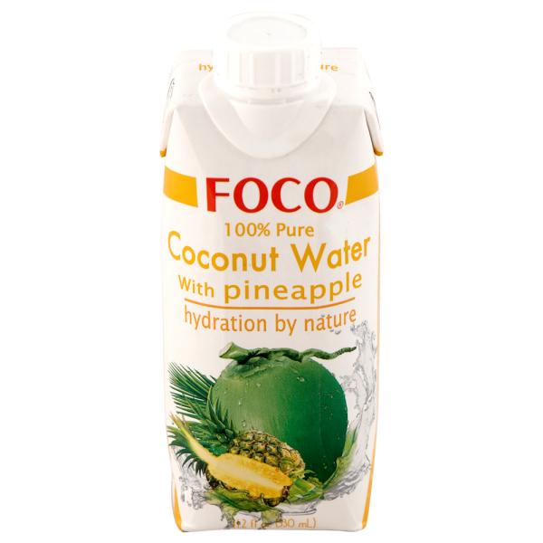 Foco Pineapple Flavoured Coconut Water 330 ml JioMart