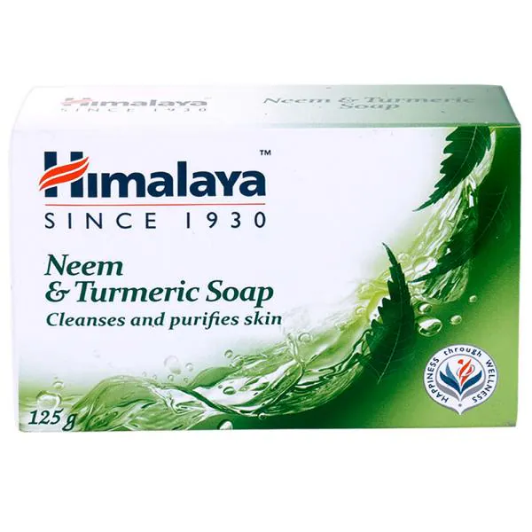 Himalaya Herbals Neem & Turmeric Soap 125 g JioMart