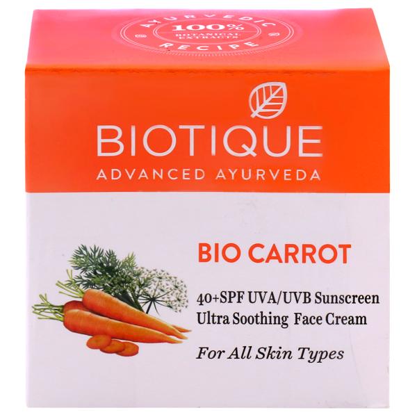 biotique bio carrot cream