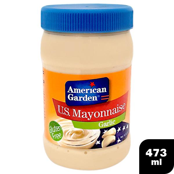 American Garden Garlic U.S. Mayonnaise 473 ml JioMart