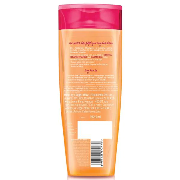 Loreal Paris Dream Lengths Restoring Shampoo 192.5 ml JioMart
