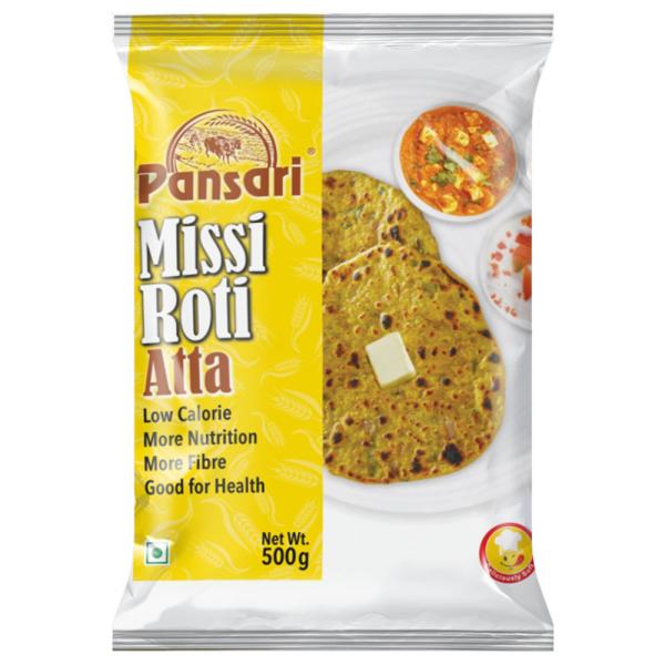 Pansari Missi Roti Atta 500 g - JioMart