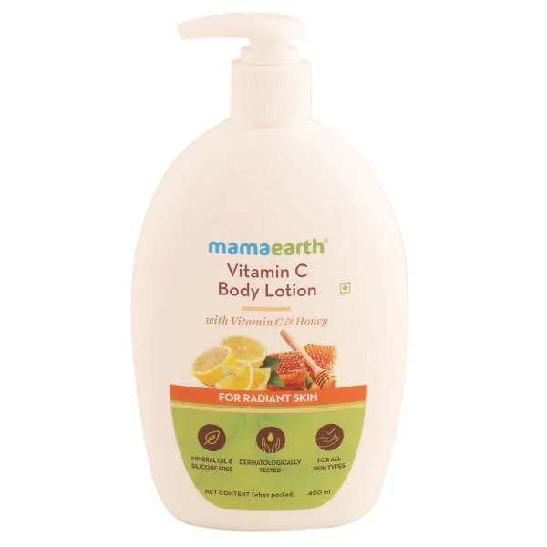 Mamaearth Radiant Skin Vitamin C Body Lotion 400 ml JioMart