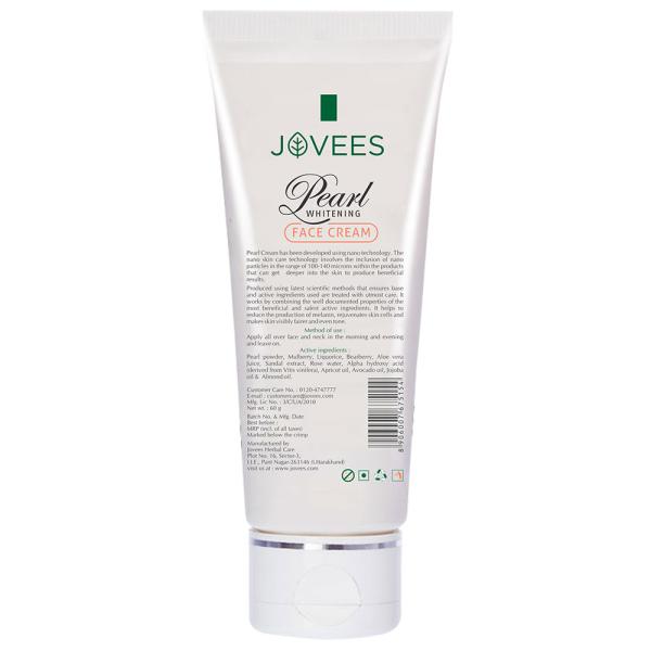 Jovees Pearl Whitening Face Cream 60 g JioMart