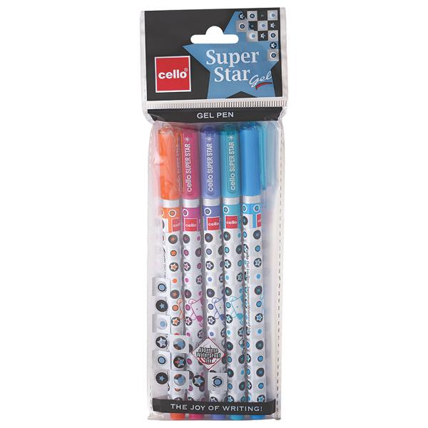 Cello gel pens 5 rs Clearance