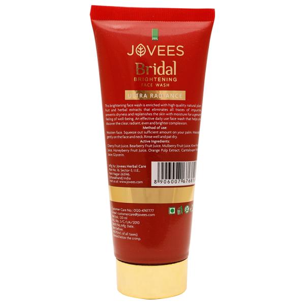 Jovees Bridal Brightening Face Wash 120 ml JioMart