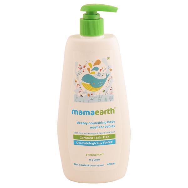 Mamaearth Deeply Nourishing Body Wash for Babies 400 ml JioMart