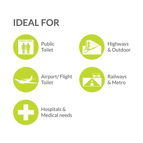 Pee Buddy Waterproof Toilet Seat Covers 5 pcs JioMart