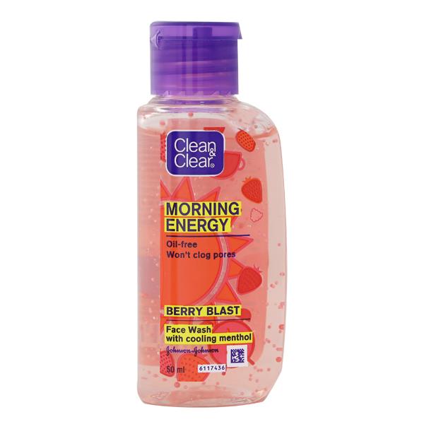 Clean & Clear Morning Energy Face wash Berry Blast 50 ml JioMart