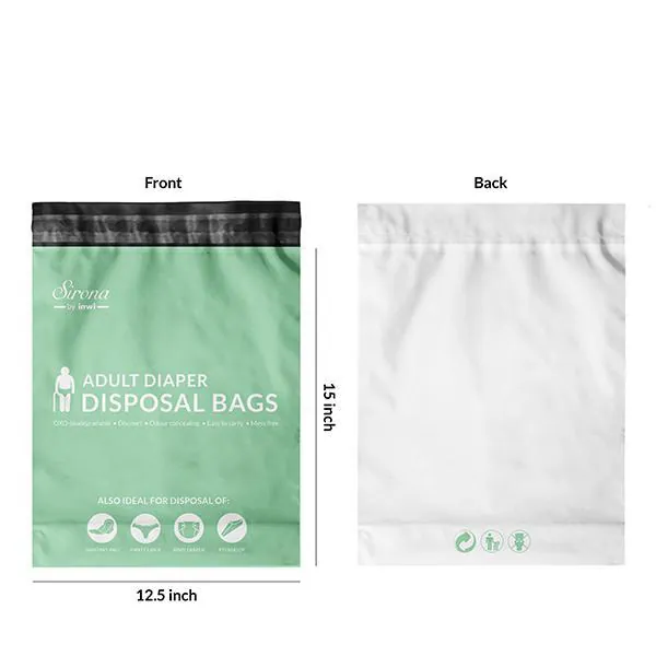 Sirona Adult Diaper Disposal Bags (Pack 2 x 10's) JioMart