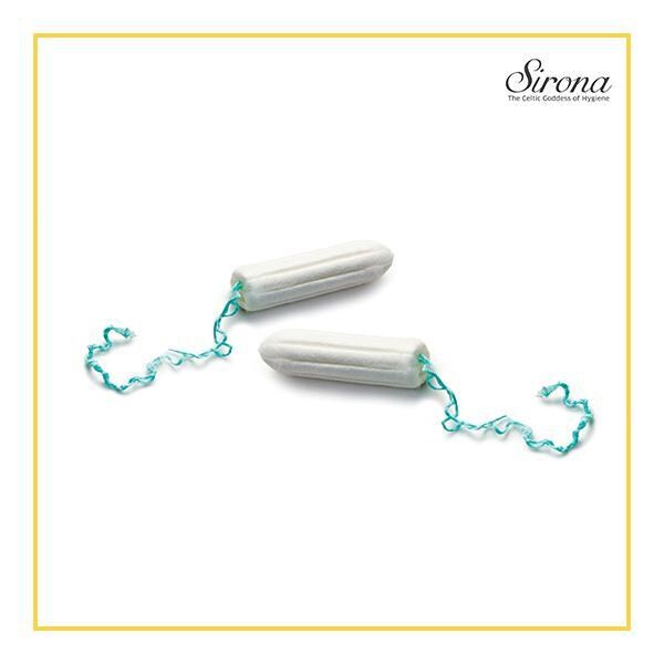 Sirona FDA Approved NonApplicator Tampon Heavy Flow 12's JioMart