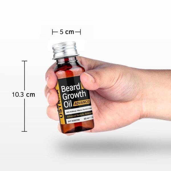 Ustraa Beard Growth Oil Advanced 60 ml JioMart