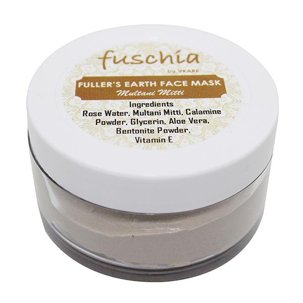 Fuschia Fuller's Earth Face Mask Multani Mitti 50 gm JioMart