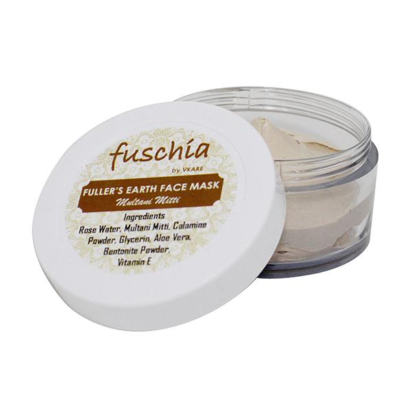 Fuschia Fuller's Earth Face Mask Multani Mitti 50 gm JioMart