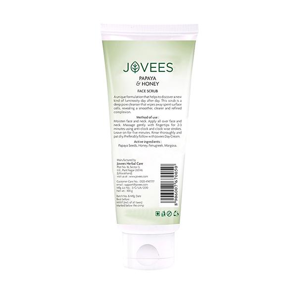 Jovees Face Scrub Papaya & Honey 100 Gm JioMart