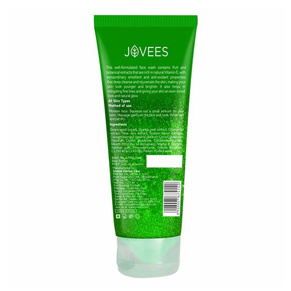Jovees Herbal Grape Fairness Face Wash For Dull Skin and Paraben