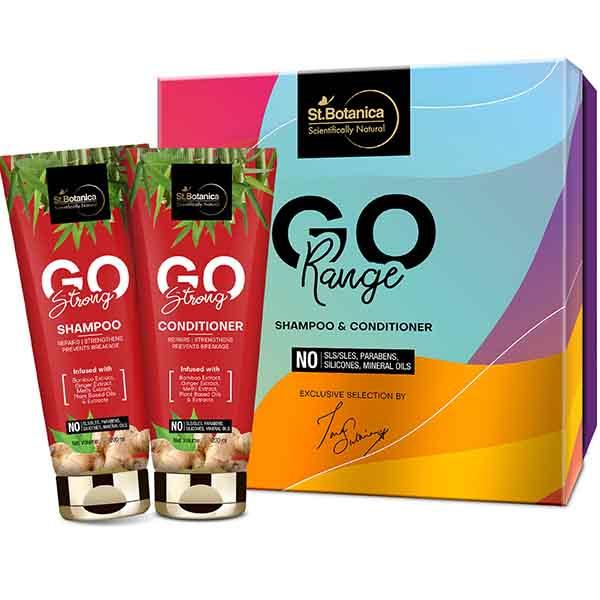 St.Botanica Shampoo + Conditioner Go Strong 200 ml JioMart