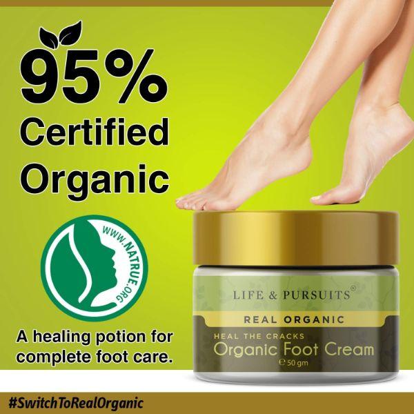 Life & Pursuits Organic Foot Healing Cream 50 gm JioMart