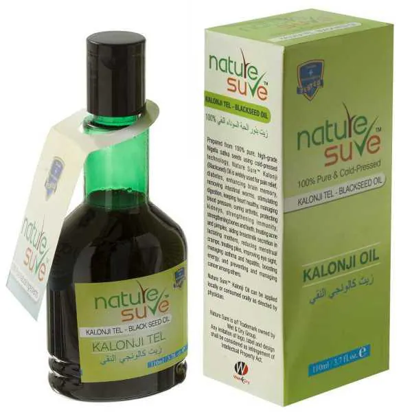 Nature Sure Kalonji Tail (Black Seed Oil) Hair Oil 110 ml - JioMart