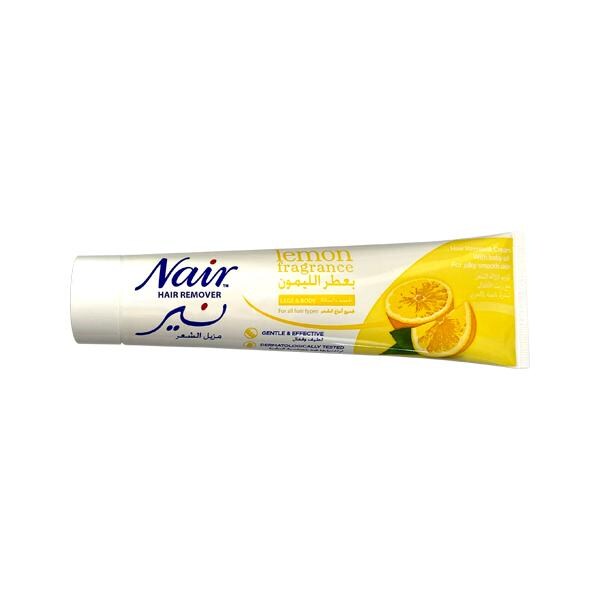 Nair Legs & Body Hair Removal Cream - Lemon 110 gm - JioMart