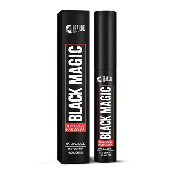 Beardo Black Magic Temporary Hair Color Liquid - Natural Black 5 ml -  JioMart