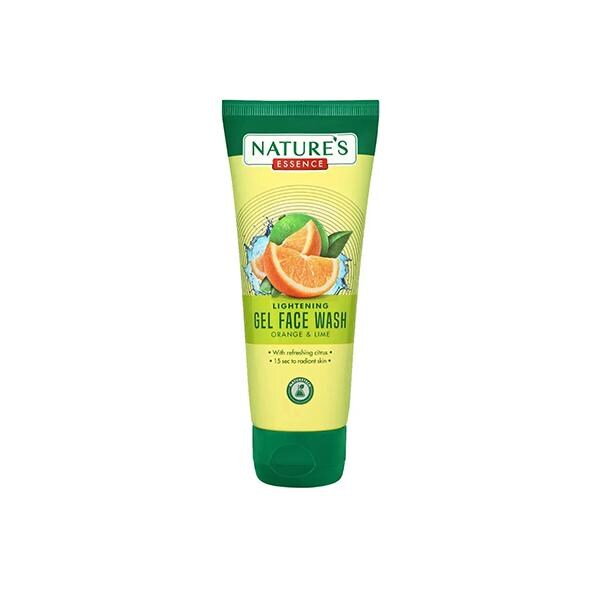 Nature's Essence lightening gel face wash orange and lime 50 ml JioMart