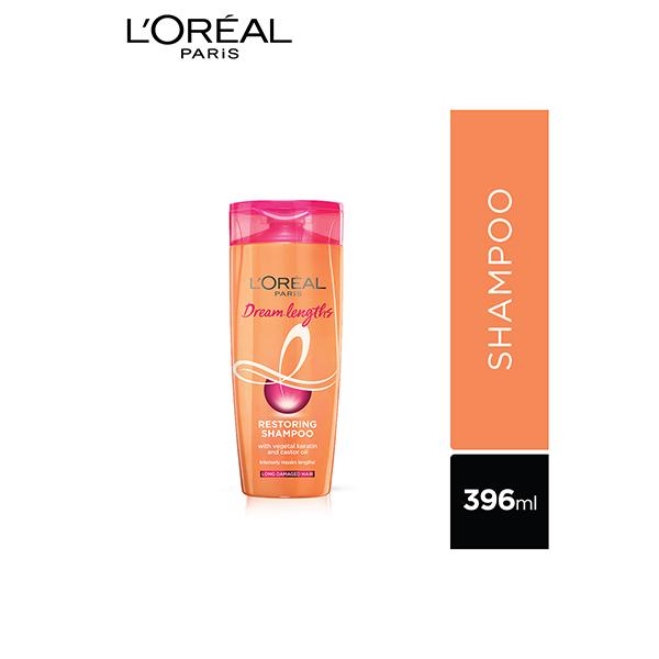 L'Oreal Paris Dream Lengths Shampoo 396ml JioMart