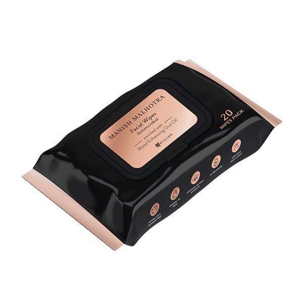 Manish Malhotra Antimicrobial Facial Wipes 20'S JioMart