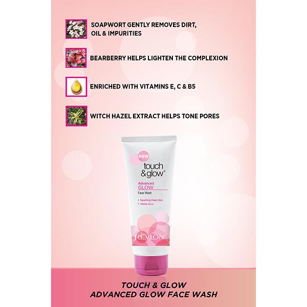 Revlon Touch & Glow Advanced Fairness Face Wash 100 Gm JioMart