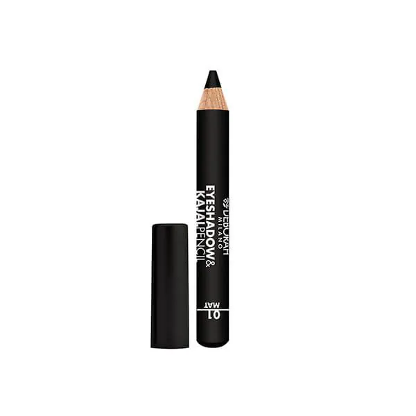 Deborah Milano Eyeshadow&Kajal Pencil 01 Mat Black 5 gm JioMart