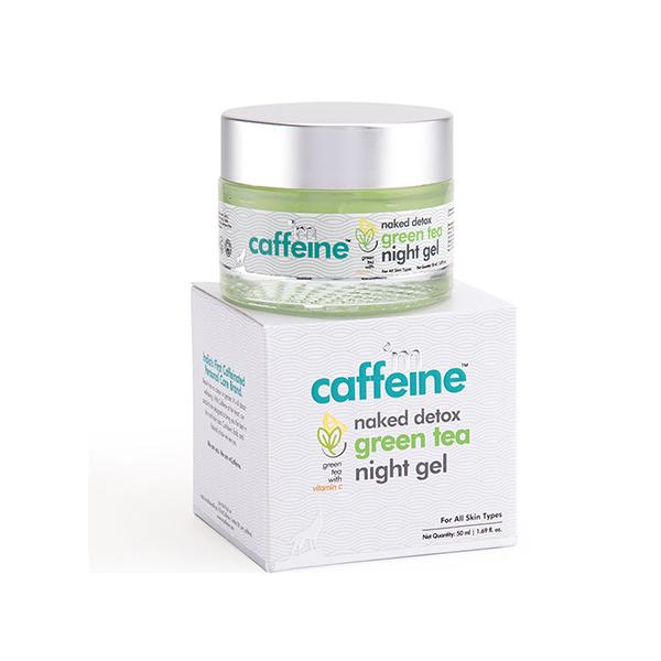 mCaffeine Naked Detox Hydrating Green Tea Night Gel 50 ml JioMart