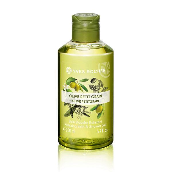 Yves Rocher Relaxing Bath And Shower Gel Olive Petit Grain 200 ml JioMart
