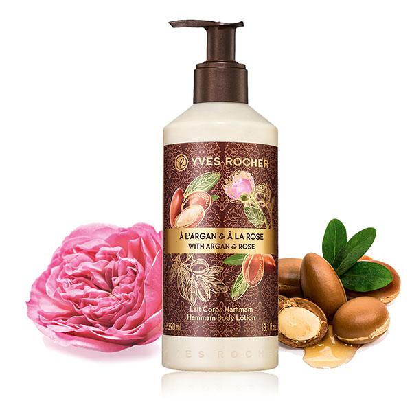 Yves Rocher Hammam Body Lotion With Argan & Rose 390 ml JioMart