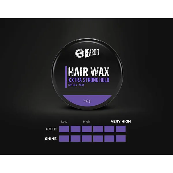 Beardo Crystal Hair Wax XXtra Strong Hold 100 gm JioMart