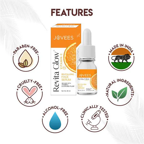 Jovees Herbal Vitamin C Face Serum Infused with Kakadu Plum JioMart
