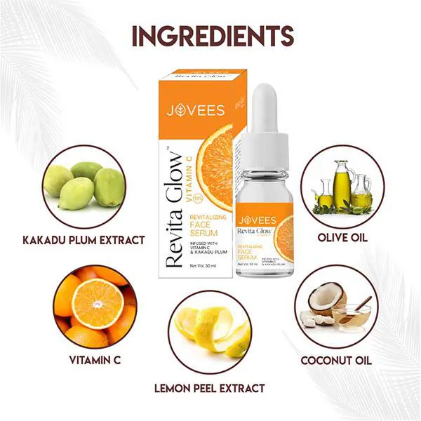 Jovees Herbal Vitamin C Face Serum Infused with Kakadu Plum JioMart
